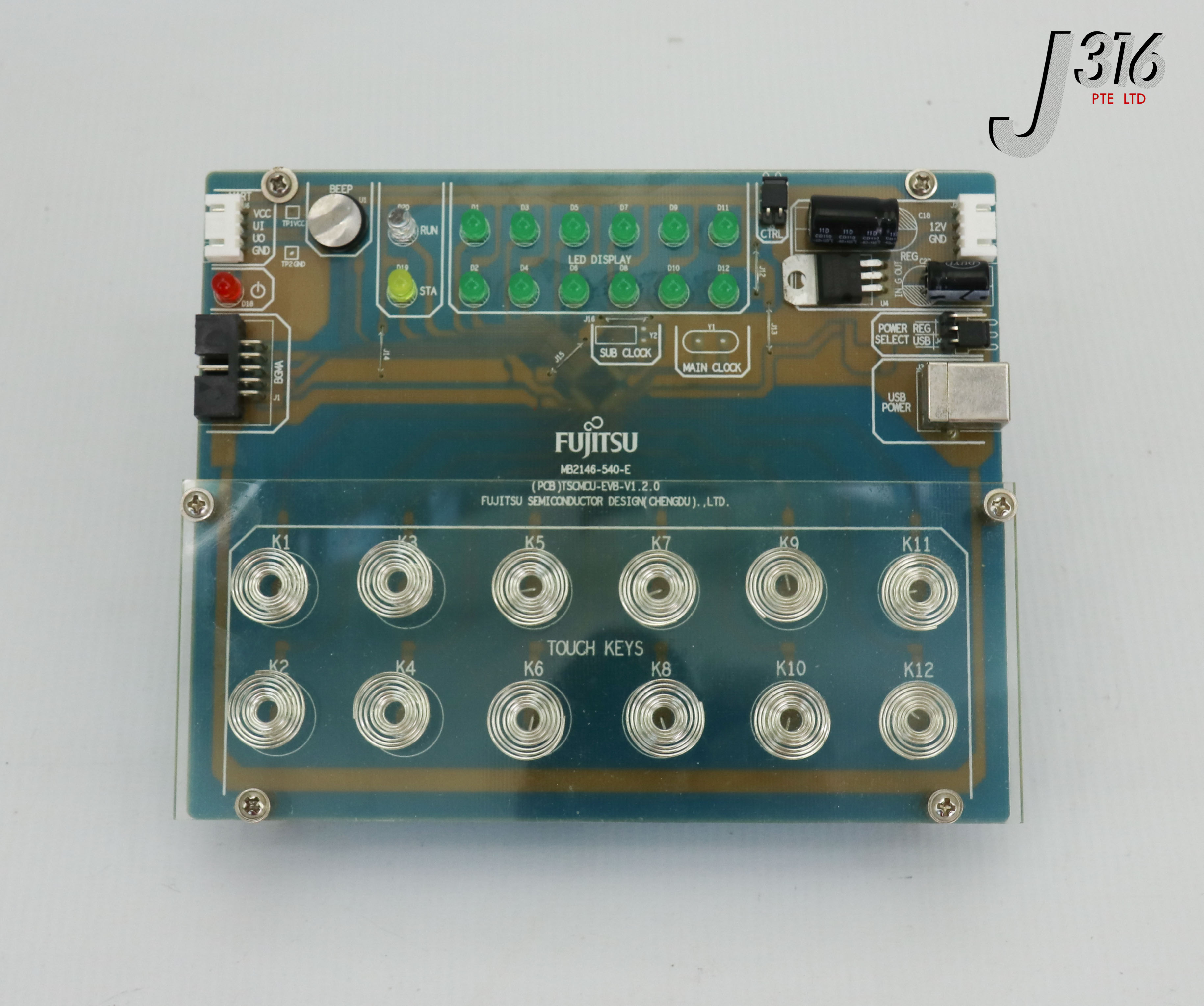 23192 FUJITSU PCB, TSCMCU-EVB-V1.2.0 MB2146-540-E | eBay